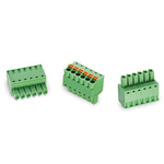 Wurth Elektronik 3.81mm Pitch 7 Way Vertical Pluggable Terminal Block, Plug, PCB Mount, Solder Termination