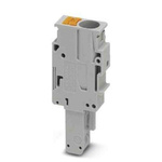 Phoenix Contact 6.2mm Pitch Pluggable Terminal Block, Plug, DIN Rail, Push In Termination