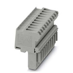 Phoenix Contact Not Applicable Pitch 10 Way Pluggable Terminal Block, Plug, DIN Rail, Spring Cage Termination