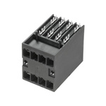 Weidmuller 7.62mm Pitch 12 Way Pluggable Terminal Block, Header, PCB