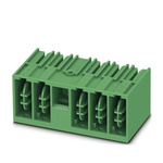 Phoenix Contact 10.16mm Pitch 5 Way Pluggable Terminal Block, Header