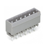 Wago 5mm Pitch 3 Way Pluggable Terminal Block, Header