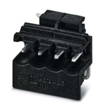 Phoenix Contact 5mm Pitch 4 Way Right Angle Pluggable Terminal Block, Header