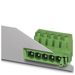 Phoenix Contact 10.16mm Pitch 2 Way Pluggable Terminal Block, Feed Through Plug, Cable Mount, Panel Mount, Screw