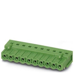 Phoenix Contact 5.08mm Pitch 16 Way Right Angle Pluggable Terminal Block, Inverted Header, Through Hole