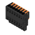 Weidmuller 5mm Pitch 7 Way Pluggable Terminal Block, Plug, PCB Mount