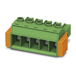 Phoenix Contact 7.62mm Pitch 11 Way Pluggable Terminal Block, Plug, Screw Termination