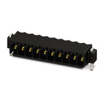 Phoenix Contact 2.54mm Pitch 10 Way Right Angle Pluggable Terminal Block, Header, Through Hole, Solder Termination