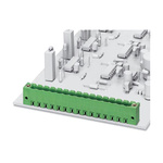Phoenix Contact 5.08mm Pitch 22 Way Pluggable Terminal Block, Header, Solder Termination