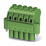 Phoenix Contact 10.16mm Pitch 2 Way Pluggable Terminal Block, Plug, Screw Termination