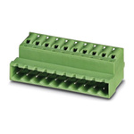 Phoenix Contact 5mm Pitch 12 Way Pluggable Terminal Block, Inverted Plug, Cable Mount, Spring Cage Termination