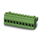 Phoenix Contact 5.08mm Pitch 2 Way Pluggable Terminal Block, Plug, Screw Termination