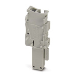 Phoenix Contact 1 Way Pluggable Terminal Block, Plug, Free Hanging (In Line), Screwless Termination