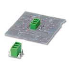 Phoenix Contact 5.08mm Pitch 2 Way Pluggable Terminal Block, Header, Solder Termination