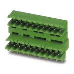 Phoenix Contact 5.08mm Pitch 12 Way Pluggable Terminal Block, Header, Solder Termination