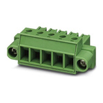 Phoenix Contact 5.08mm Pitch 19 Way Pluggable Terminal Block, Inverted Plug, Cable Mount, Screw Termination