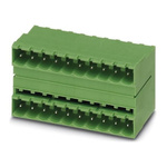 Phoenix Contact 5.08mm Pitch 9 Way Pluggable Terminal Block, Header, Solder Termination