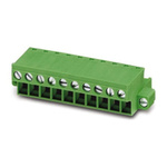 Phoenix Contact 5mm Pitch 5 Way Pluggable Terminal Block, Plug, Cable Mount, Screw Termination