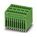 Phoenix Contact 3.81mm Pitch 15 Way Pluggable Terminal Block, Inverted Header, Through Hole, Solder Termination