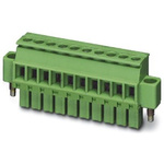 Phoenix Contact 3.5mm Pitch 9 Way Pluggable Terminal Block, Plug, Cable Mount, Screw Termination