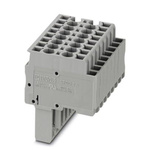 Phoenix Contact 8 Way Pluggable Terminal Block, Plug, Spring Cage Termination