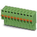 Phoenix Contact 5.08mm Pitch 6 Way Pluggable Terminal Block, Plug, Spring Cage Termination