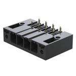 Weidmuller 7.62mm Pitch 6 Way Right Angle Pluggable Terminal Block, Header, Through Hole, Solder Termination
