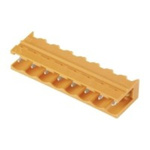 Weidmuller 5.08mm Pitch 12 Way Right Angle Pluggable Terminal Block, Header, Through Hole, Solder Termination