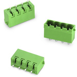 Wurth Elektronik 5.08mm Pitch 2 Way Vertical Pluggable Terminal Block, Header, Through Hole, Solder Termination