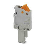 Phoenix Contact 5.2mm Pitch Pluggable Terminal Block, Plug, DIN Rail, Quick Connect Termination