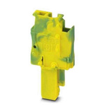 Phoenix Contact 5.2mm Pitch 1 Way Pluggable Terminal Block, Plug, DIN Rail, Spring Cage Termination