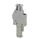 6.2mm Pitch 1 Way Pluggable Terminal Block, Plug, DIN Rail, Screw Termination