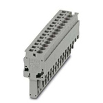 Phoenix Contact 6.2mm Pitch Pluggable Terminal Block, Plug, Plug-In, Spring Cage Termination