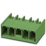 Phoenix Contact 7.62mm Pitch 6 Way Pluggable Terminal Block, Header, Plug-In