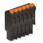 Wago 3.5mm Pitch 5 Way Pluggable Terminal Block, Plug