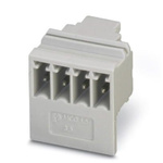 Phoenix Contact 3.5mm Pitch 4 Way Pluggable Terminal Block, Header