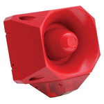 Fulleon Asserta Maxi Sounder Beacon 120dB, Red LED, 230 V ac, IP66