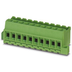 Phoenix Contact 5.08mm Pitch 6 Way Pluggable Terminal Block, Header, Cable Mount, Screw Termination