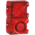Pfannenberg PA X 1-05 Sounder Beacon 100dB, Red Xenon, 24 V dc