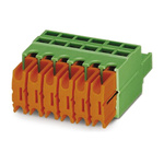 Phoenix Contact 5mm Pitch 3 Way Pluggable Terminal Block, Plug, Screw Termination