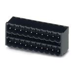Phoenix Contact 5.0mm Pitch 9 Way Right Angle Pluggable Terminal Block, Header, Through Hole, Solder Termination