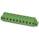 Phoenix Contact 7.62mm Pitch 9 Way Pluggable Terminal Block, Plug, Cable Mount, Screw Termination