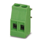 Phoenix Contact 7.62mm Pitch 2 Way Pluggable Terminal Block, Header, Through Hole, Solder Termination