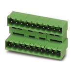 Phoenix Contact 5.0mm Pitch 12 Way Pluggable Terminal Block, Header, Solder Termination