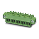Phoenix Contact 5.08mm Pitch 18 Way Pluggable Terminal Block, Inverted Plug, Cable Mount, Screw Termination