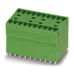 Phoenix Contact 5.08mm Pitch 12 Way Pluggable Terminal Block, Header, Solder Termination