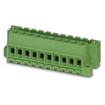 Phoenix Contact 5.08mm Pitch 10 Way Pluggable Terminal Block, Header, Screw Termination