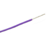 Alpha Wire High Temperature Wire 0.09 mm² CSA, Purple 30m Reel, ThermoThin Series