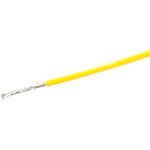 Alpha Wire High Temperature Wire 0.06 mm² CSA, Yellow 30m Reel, ThermoThin Series