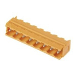 Weidmuller 5.08mm Pitch 5 Way Pluggable Terminal Block, Header, Through Hole, Solder Termination